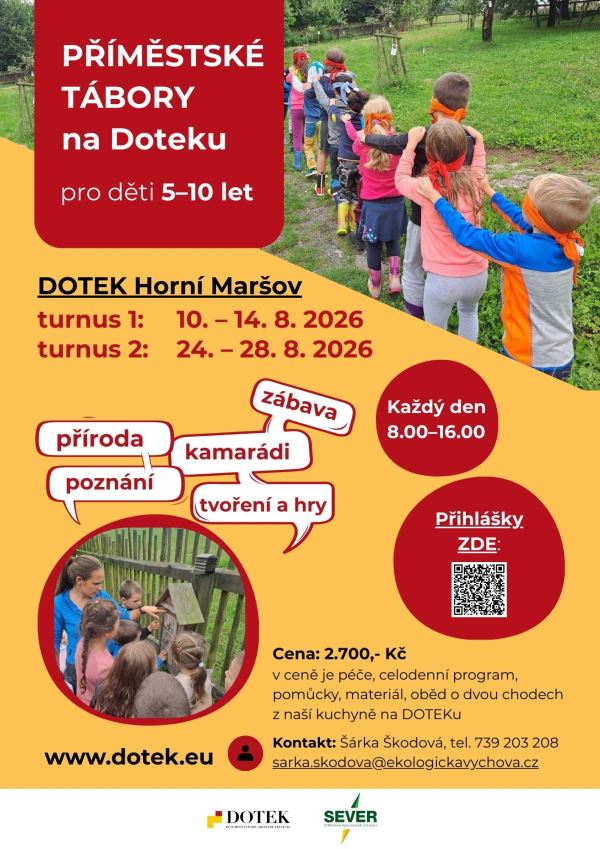 Nabídka letních táborů