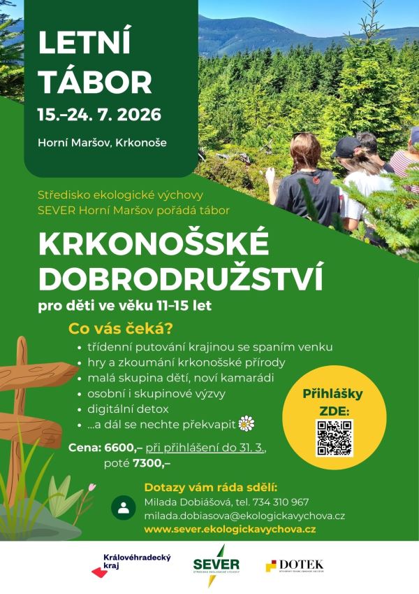 Nabídka letních táborů