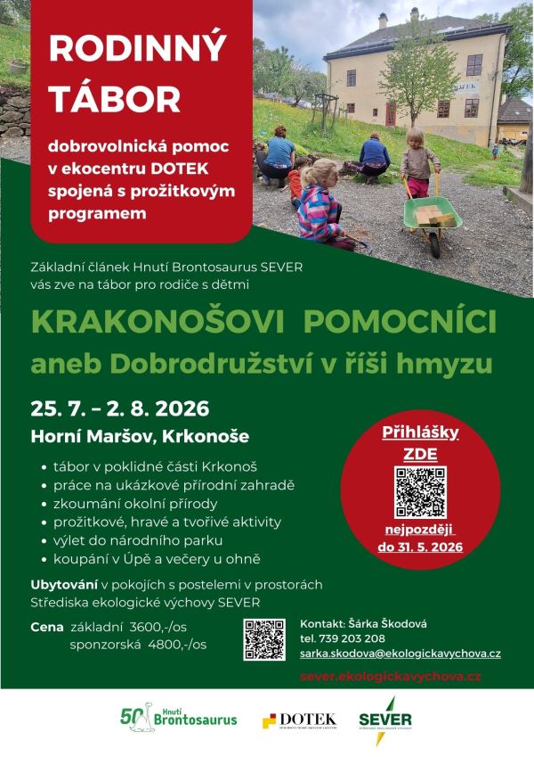 Nabídka letních táborů